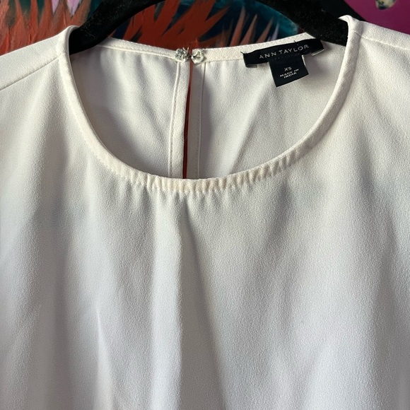 Ann Taylor Cream Top - Picture 8 of 8